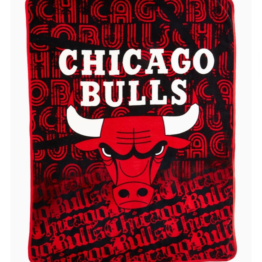 NBA Chicago Bull Super Plush Throw